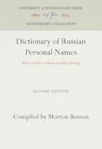 Dictionary of Russian Personal Names