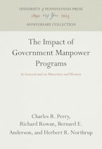 The Impact of Government Manpower Programs