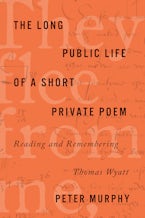 The Long Public Life of a Short Private Poem