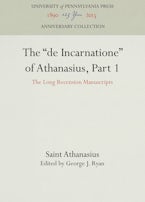 The "de Incarnatione" of Athanasius, Part 1